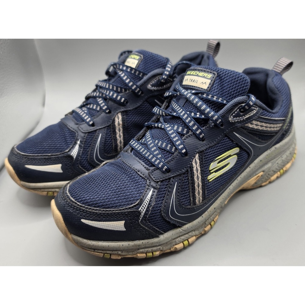 Skechers M Trail 149820 Womens Size 8 Navy Blue Hiking Trail Shoes Sneakers